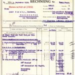 Rechnung 1936